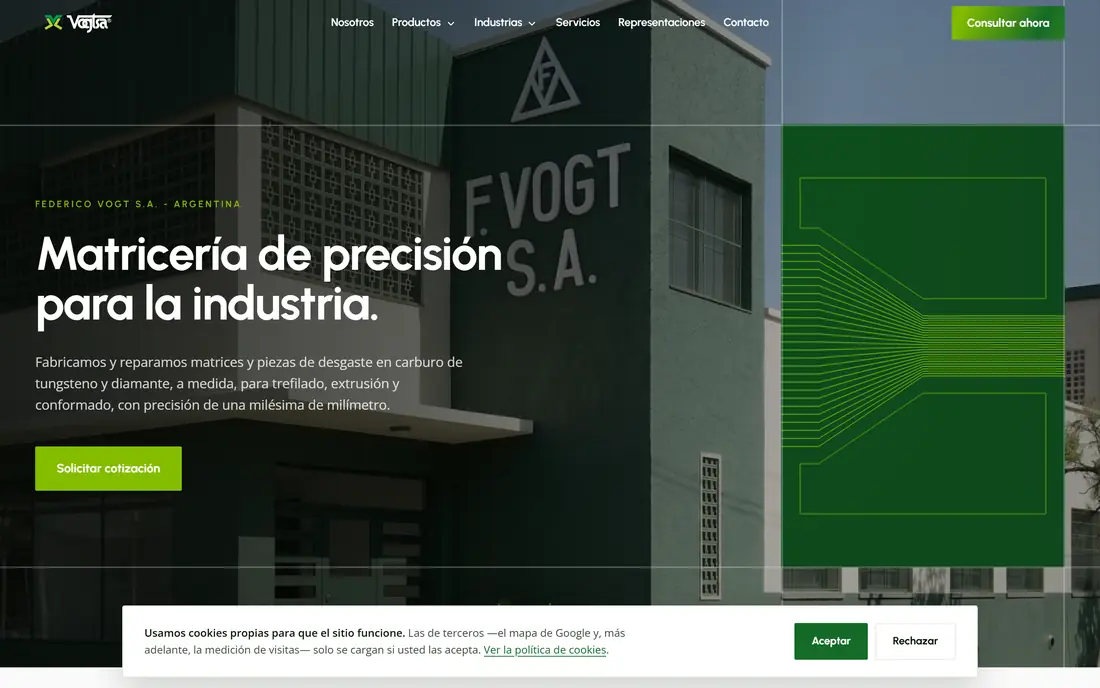 VOGT SA en escritorio